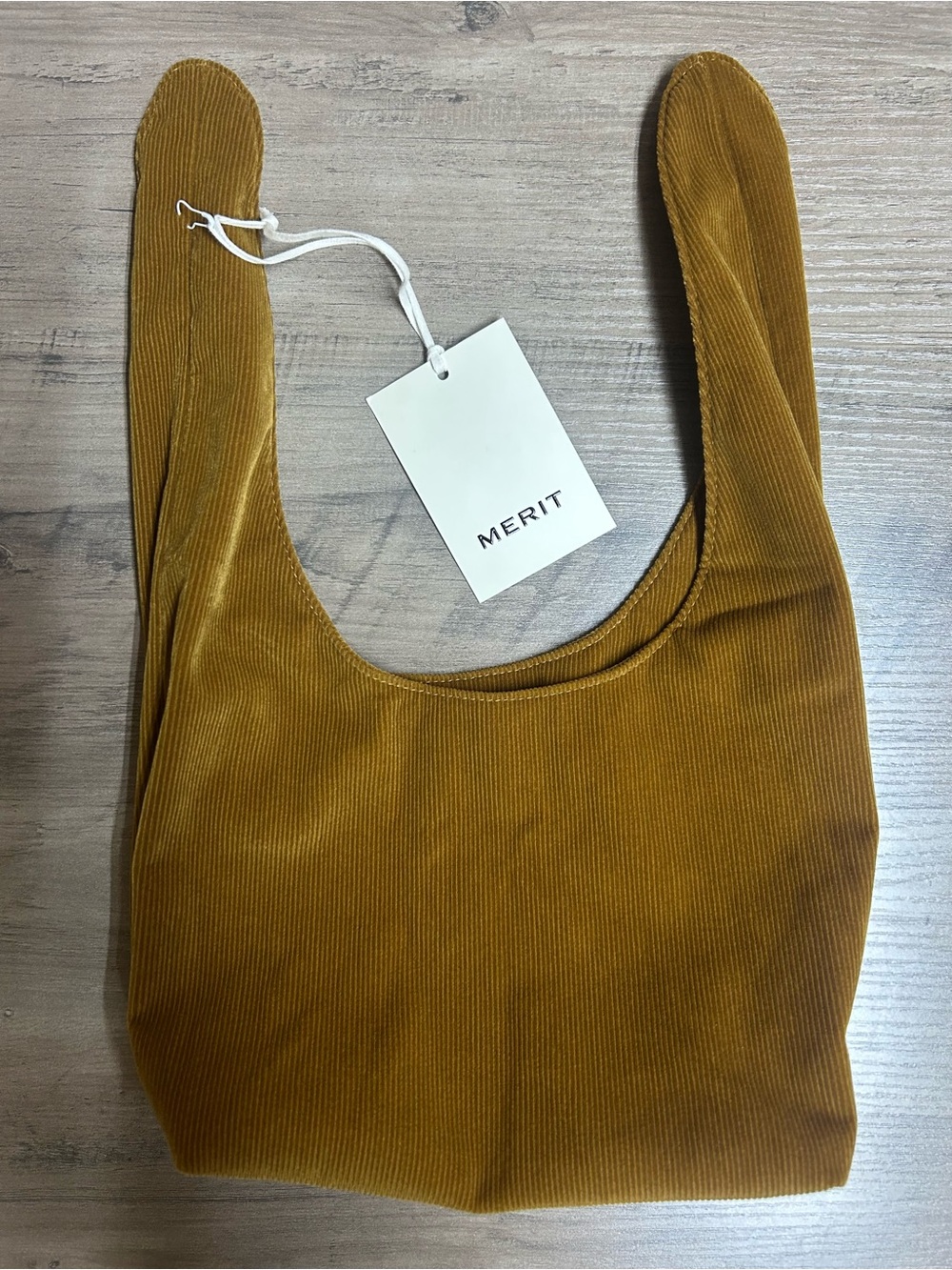Merit Corduroy Tie-Top Makeup Bag